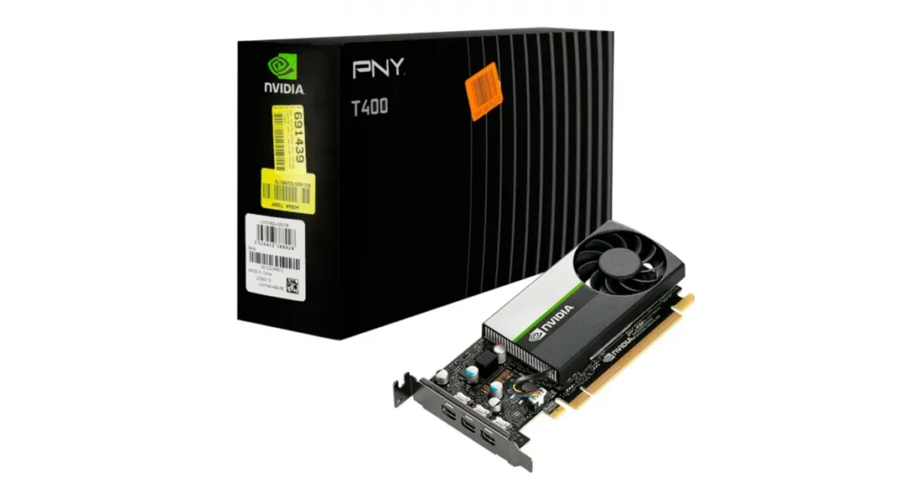 VGA PNY QUADRO T400 4GB GDDR6 3x MINI DISPLAY PORT MLX