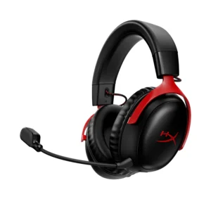 AURICULAR C MIC HYPERX CLOUD III BLACK&RED WIRELESS