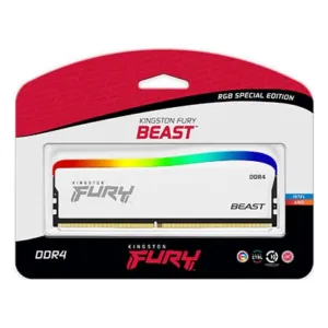 KINGSTON FURY BEAST DDR4 16GB 3200MHz RGB WHITE KF432C16BWA 16. 2