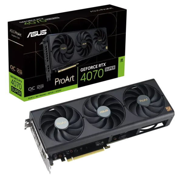 VGA ASUS RTX 4070 SUPER PROART OC 3