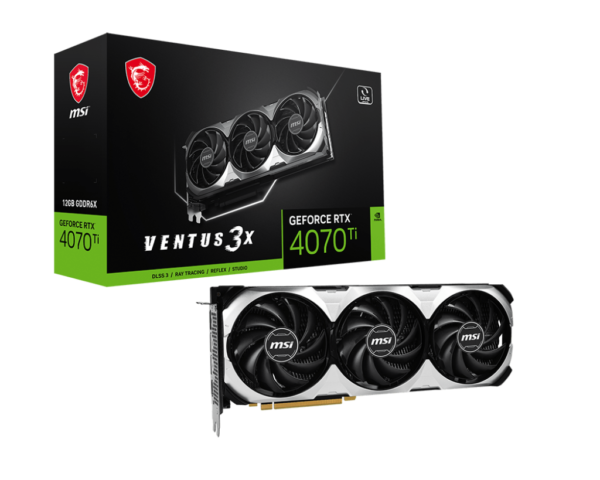 VGA MSI RTX 4070 TI VENTUS 3X OC 1