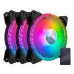FAN COOLERMASTER MASTERFAN MF120 PRIS (KIT x3)1