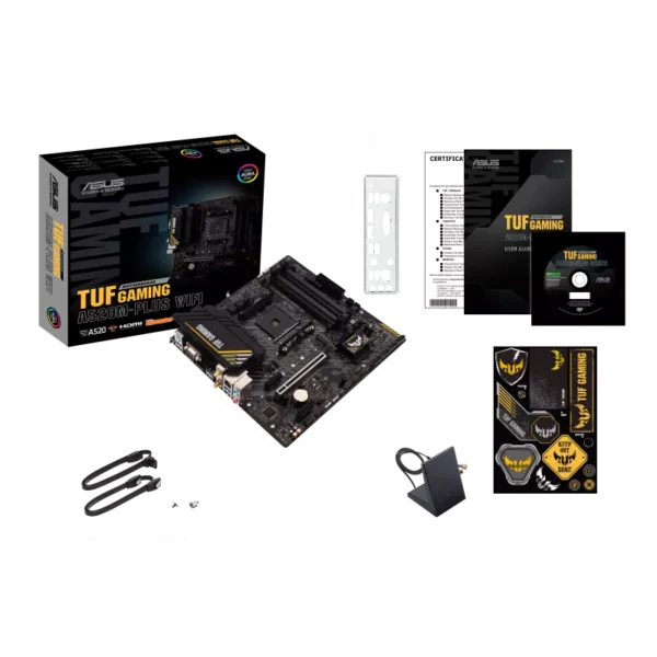 MOTHER ASUS (AM4) TUF GAMING A520M PLUS WIFI3