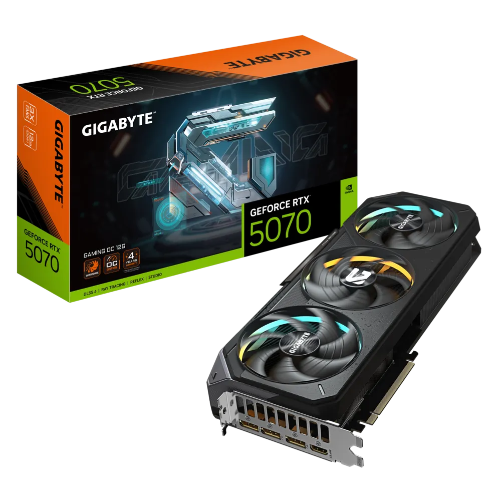 VGA GIGABYTE RTX 5070 GAMING OC 12GB