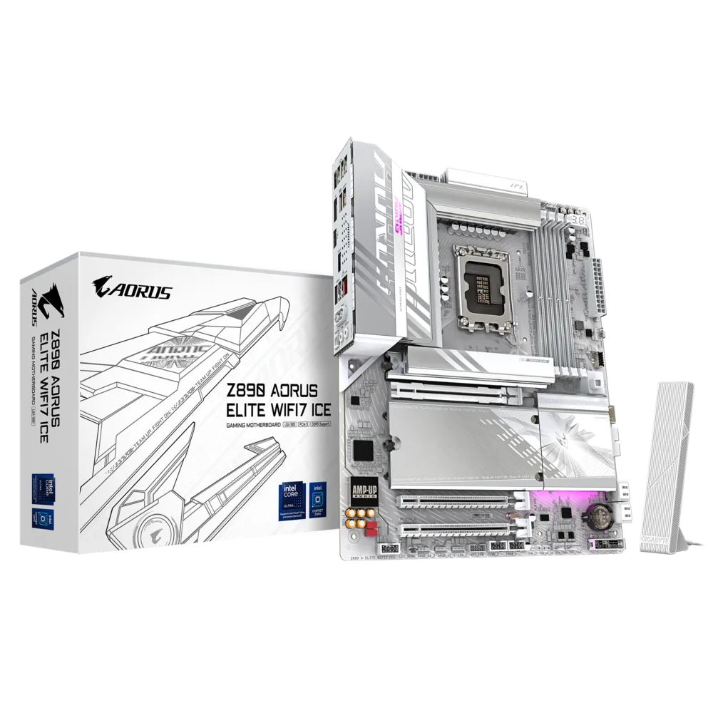 MOTHER GIGABYTE (LGA1851) Z890 A ELITE WF7 ICE 1.1