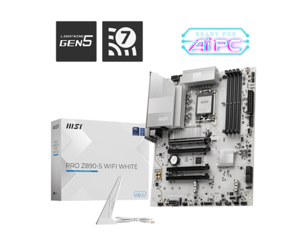 MOTHER MSI (S1851) PRO Z890 S WIFI WHITE