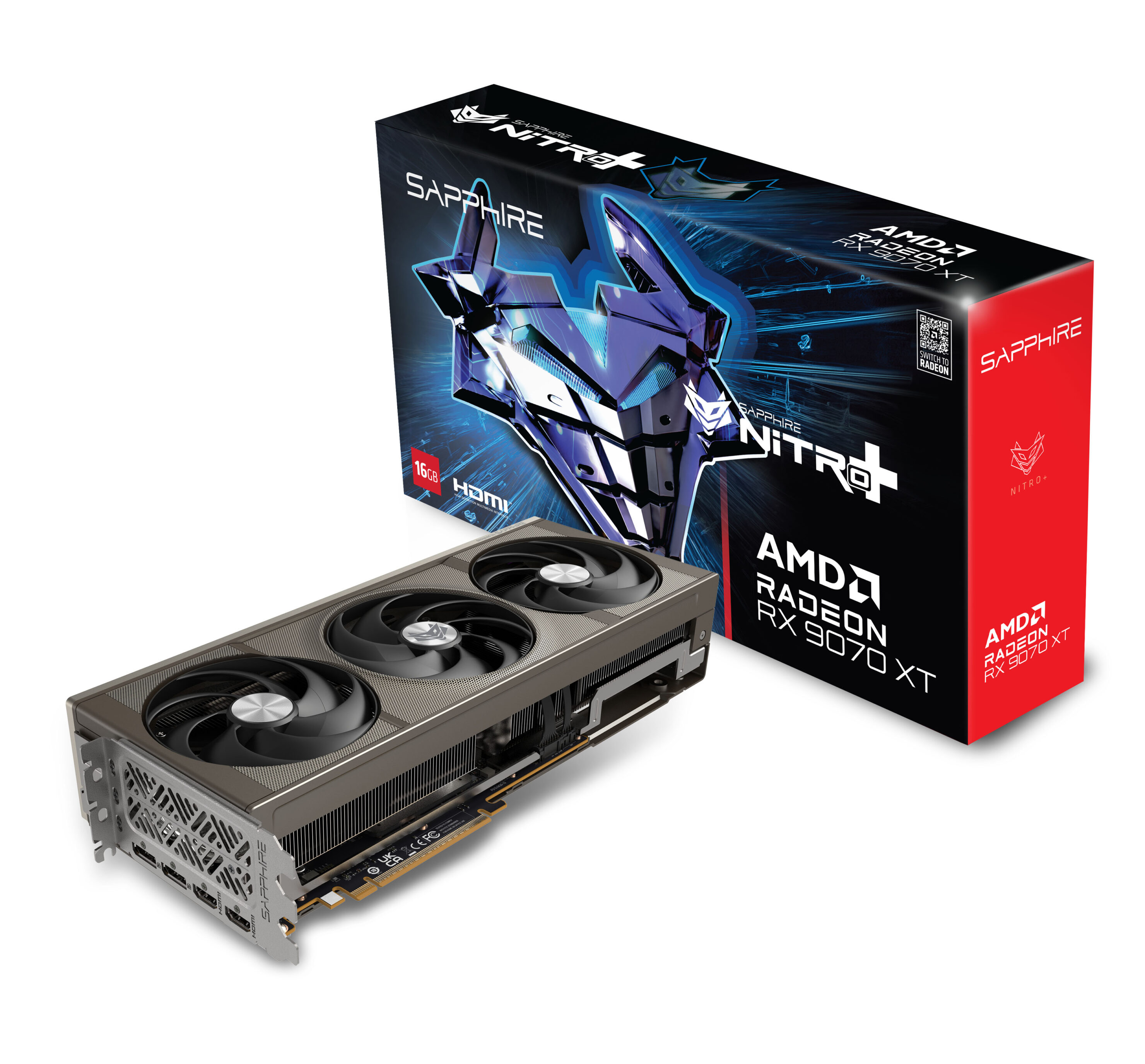 VGA SAPPHIRE RADEON RX 9070 XT NITRO+ 16GB GDDR6