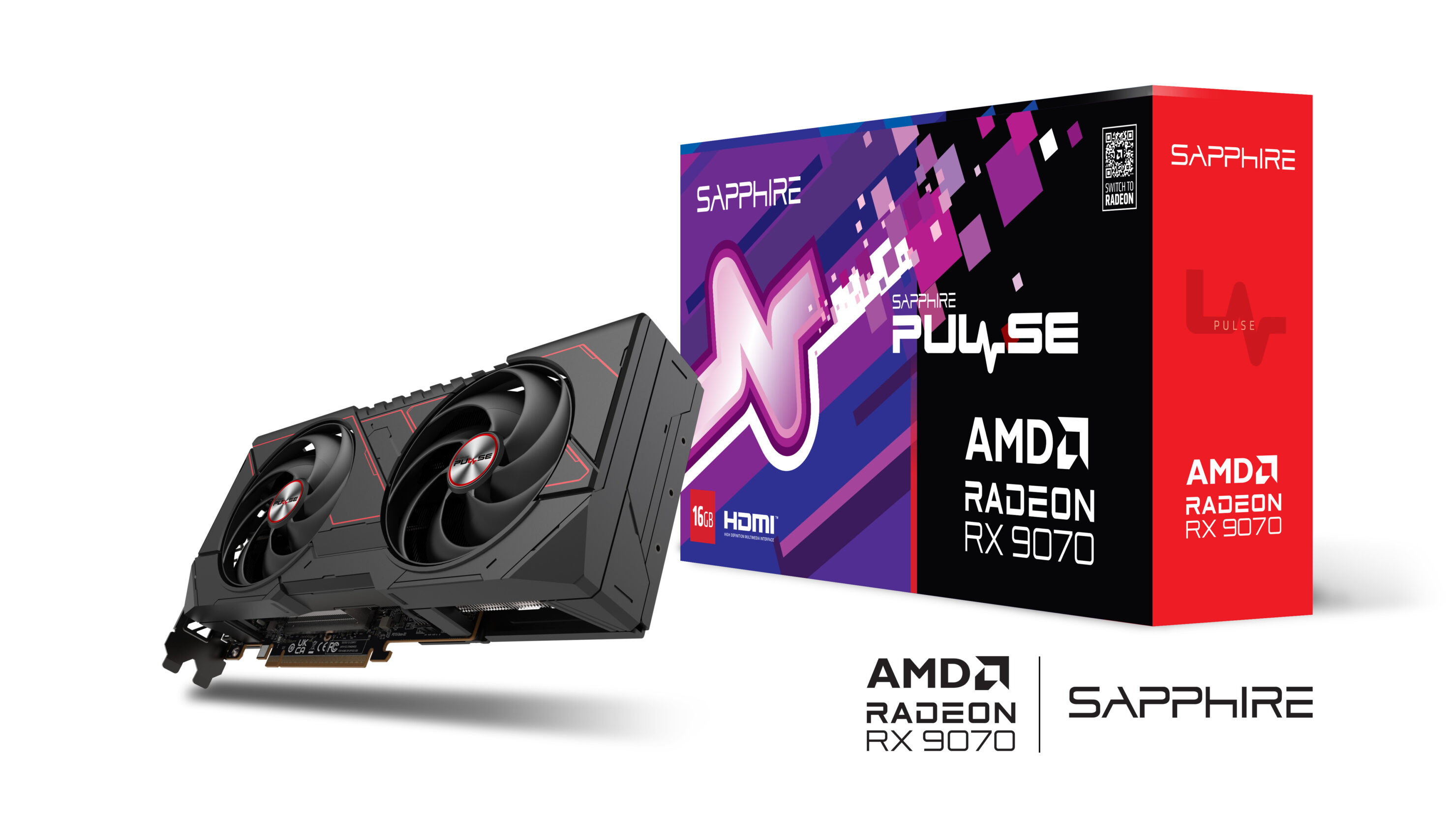 VGA SAPPHIRE PULSE RX 9070 16GB