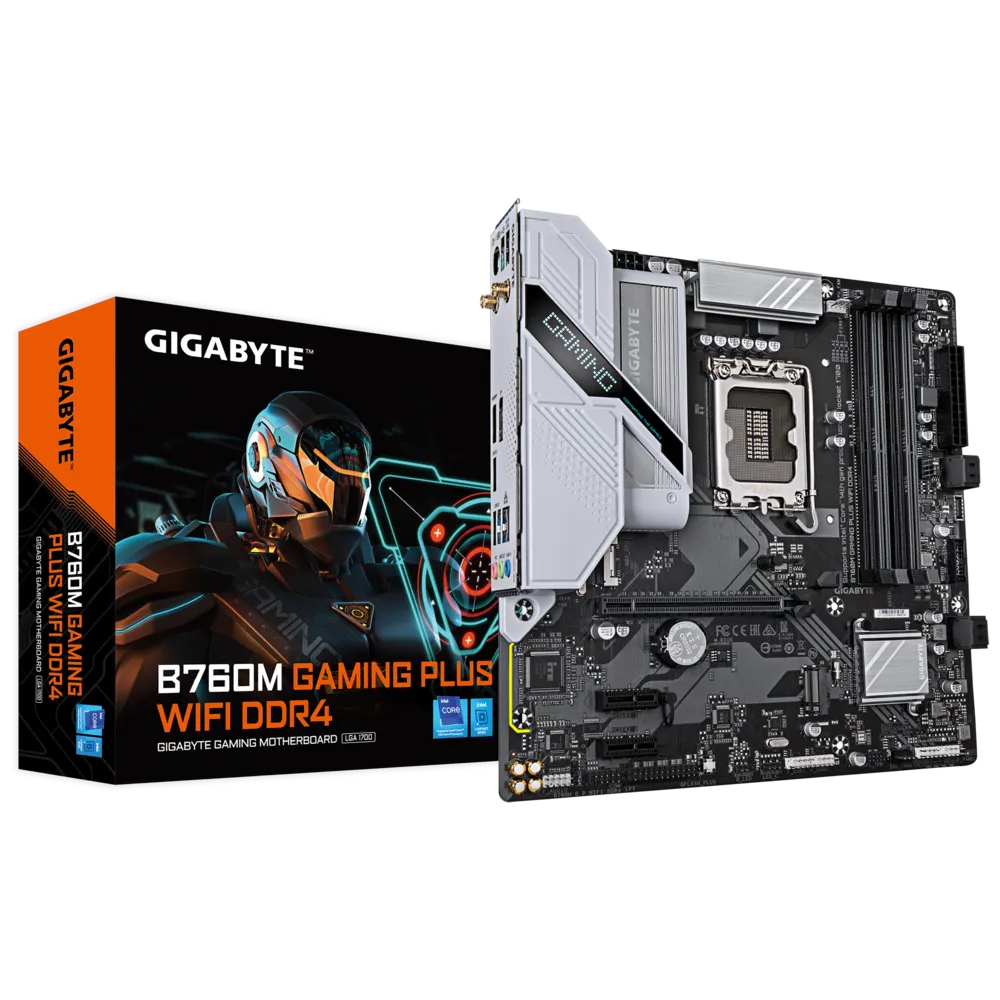 MOTHER GIGABYTE (LGA1700) B760M GAMING PLUS WIFI