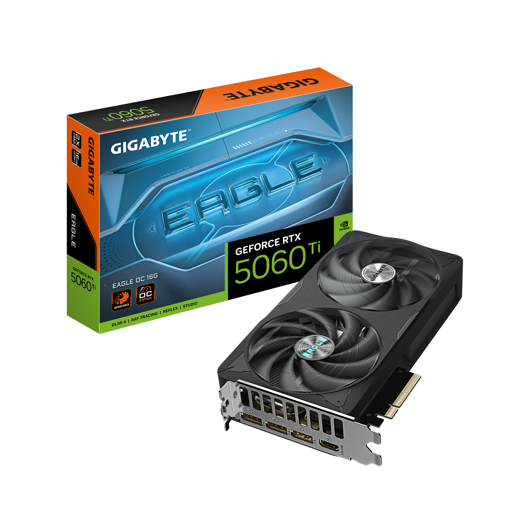 VGA GIGABYTE RTX 5060 TI EAGLE OC 16G