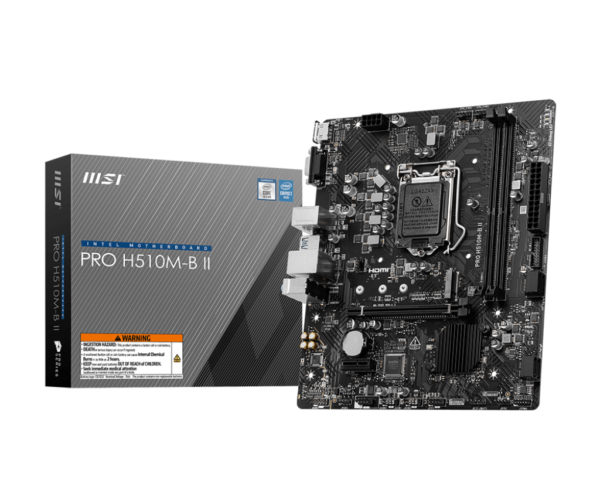 MOTHER MSI (1200) PRO H510M B II DDR4