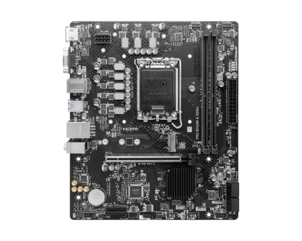 MOTHER MSI (1700) PRO B760M E DDR4 1