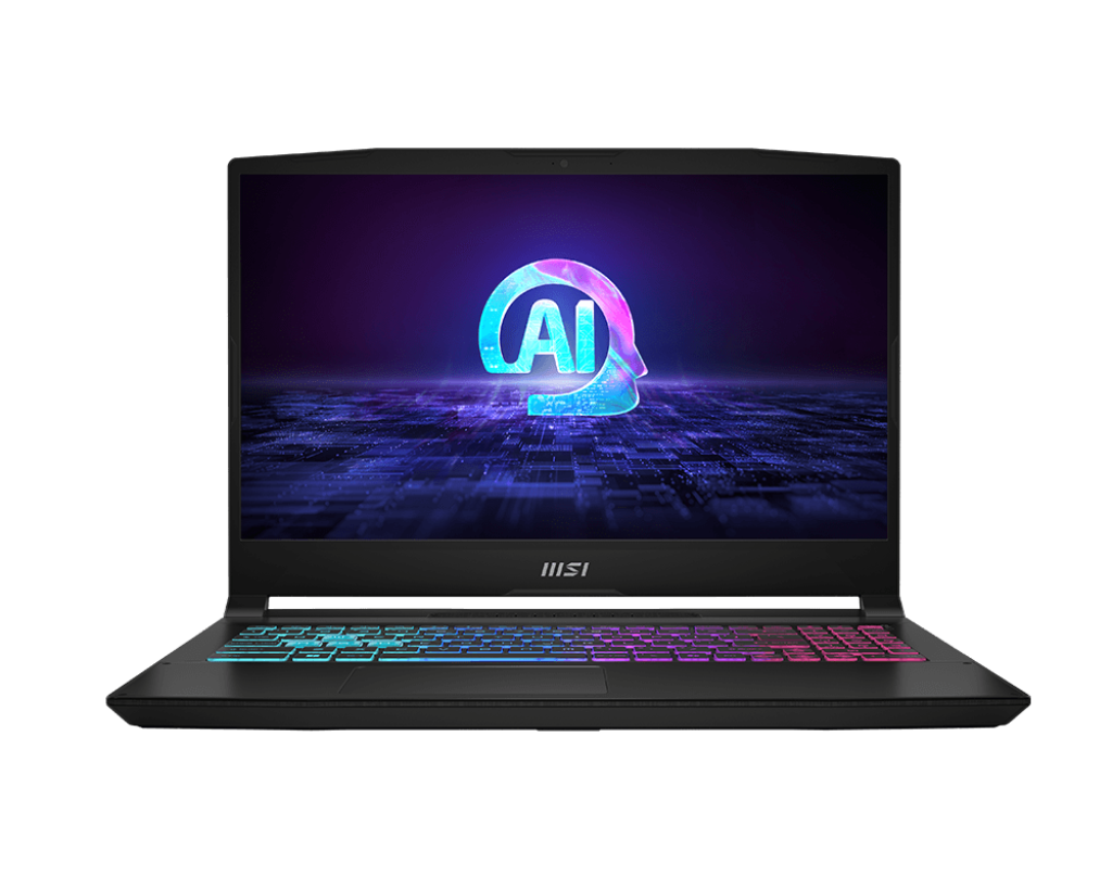 NOTEBOOK MSI KATANA AI B8VF A15 15.6 RYZEN 7 8845HS 16GB (2X8) 512GB RTX 4060 8GB W11