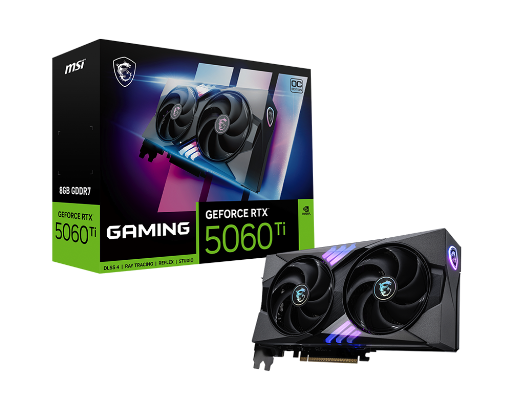 VGA MSI RTX 5060 TI GAMING OC 8G