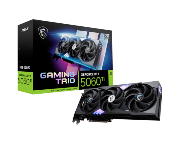 VGA MSI RTX 5060 Ti GAMING TRIO OC 8G