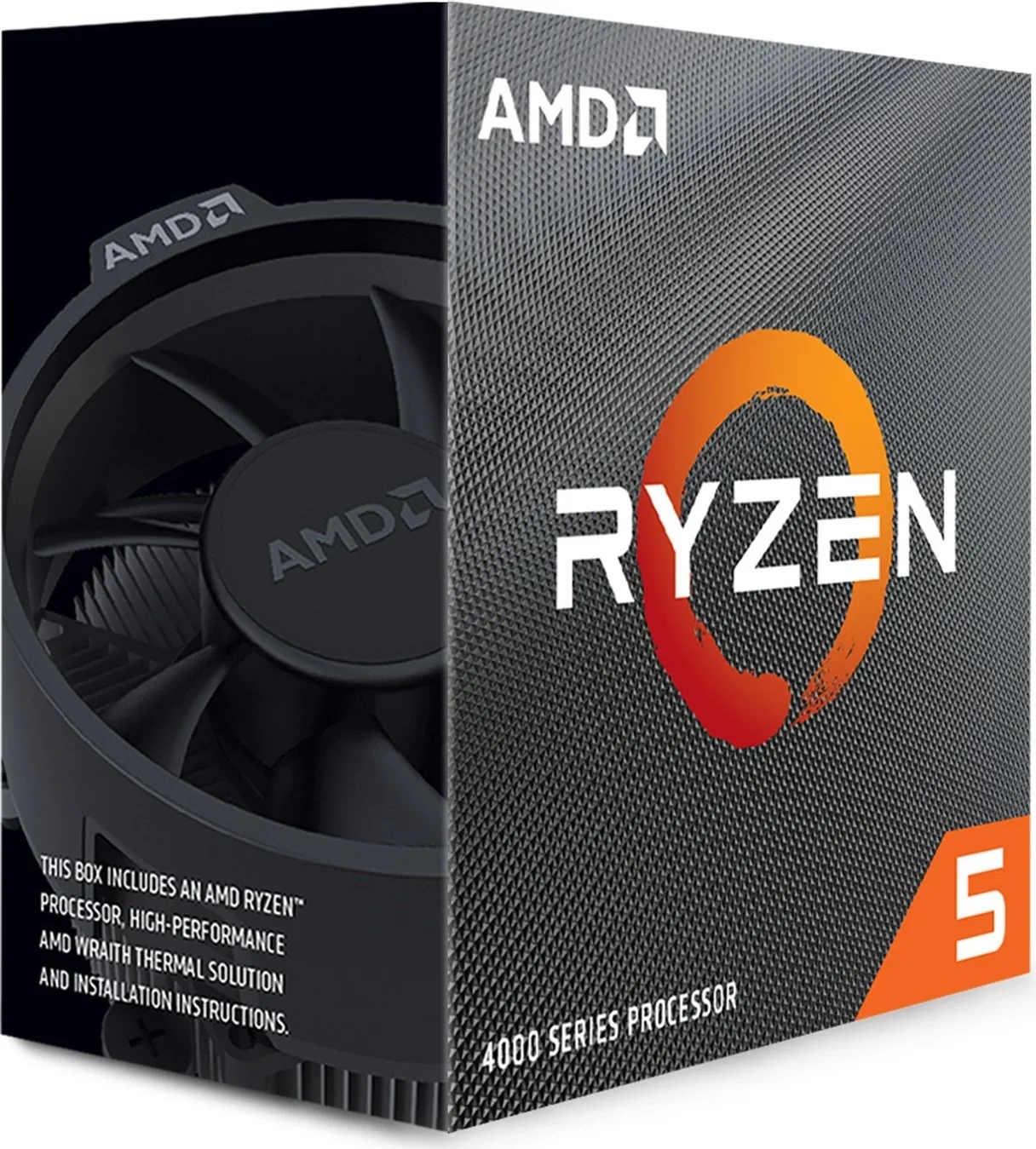 CPU AMD (AM4) RYZEN 5 4600G 4.2GHZ C/VIDEO C/COOLER