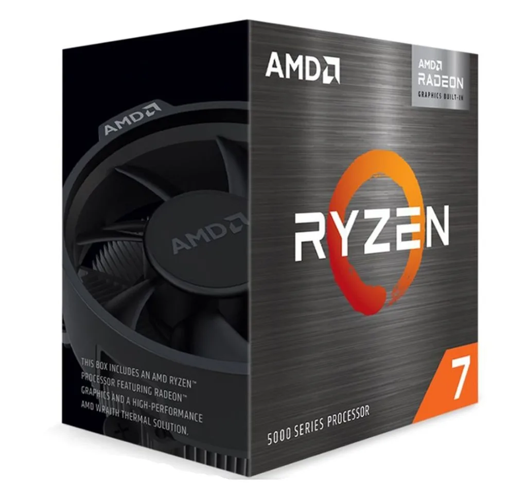 CPU AMD (AM4) RYZEN 7 5700G 4.6GHZ C/VIDEO C/COOLER