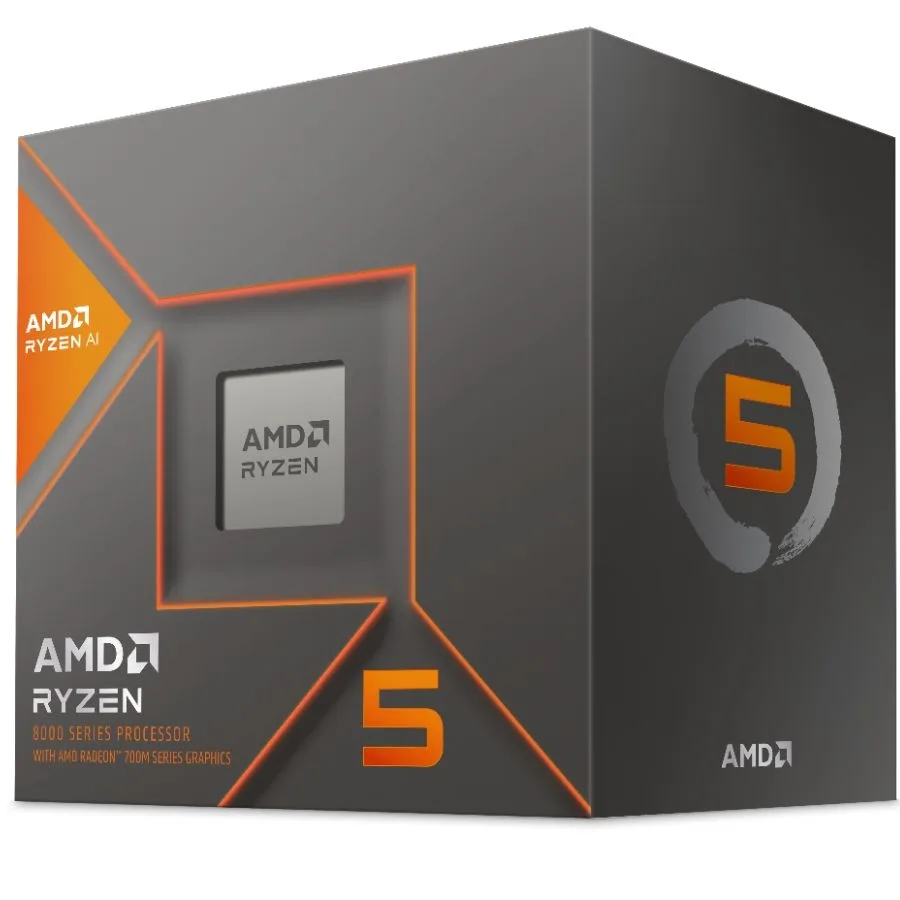 CPU AMD (AM5) RYZEN 5 8600G 5.0GHZ C/VIDEO C/COOLER