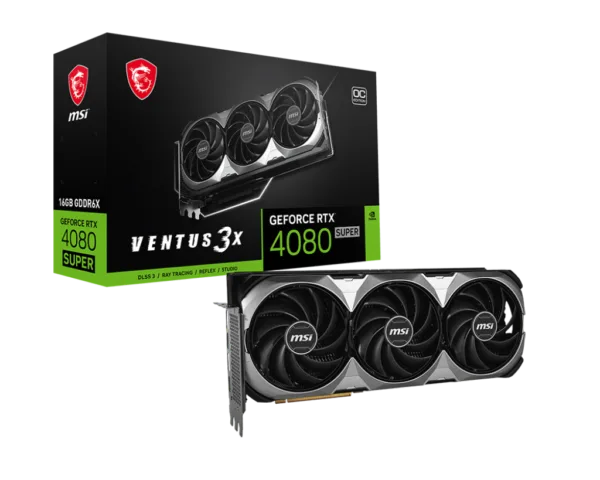 GeForce RTX™ 4080 SUPER 16G VENTUS 3X OC