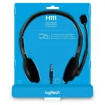 LOGITECH H111 black blist jpg