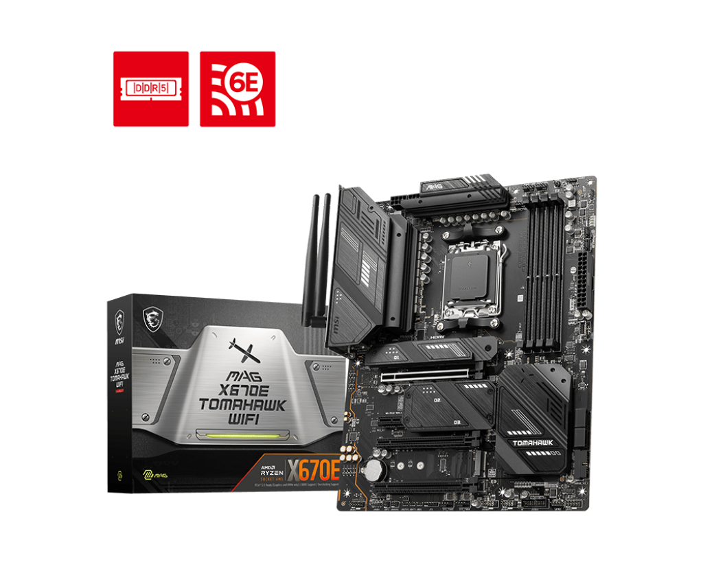 MOTHER MSI (AM5) MAG X670E TOMAHAWK WIFI DDR55
