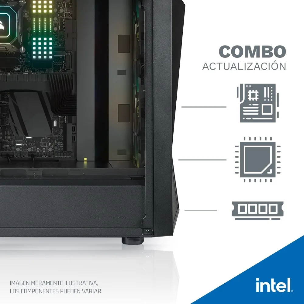 COMBO INTEL I3 13100 H610M-K 8GB 3200MHZ