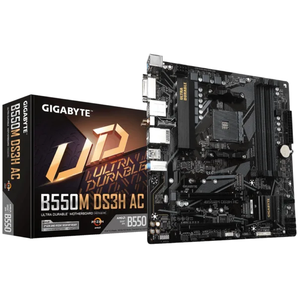 MOTHER GIGABYTE (AM4) B550M DS3H AC