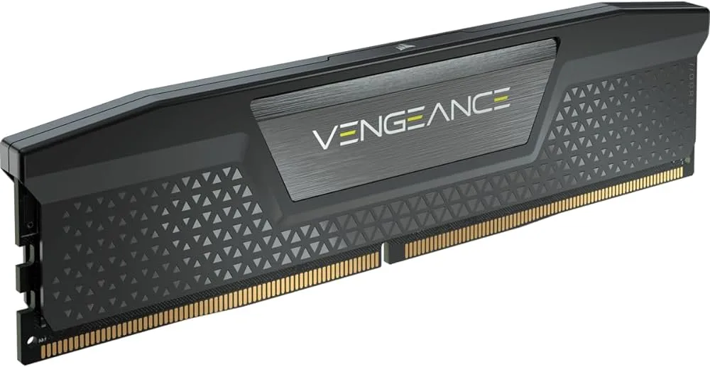 MEMORIA CORSAIR VENGEANCE DDR5 16GB 5200MHZ BLACK CMK16GX5M1B5200C40