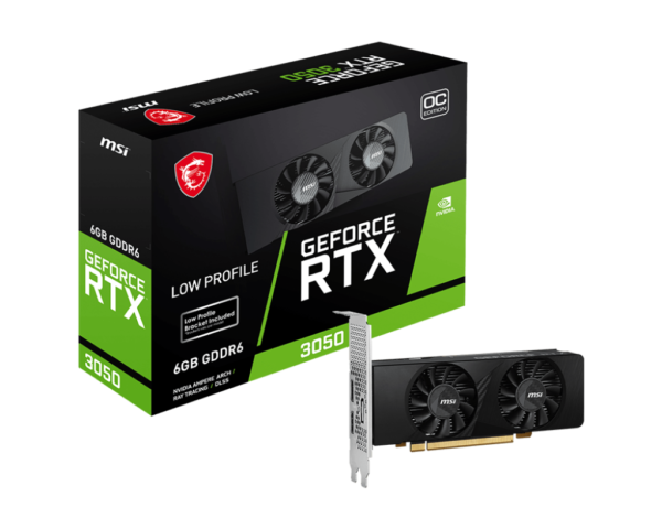 VGA MSI RTX 3050 LP 6GB OC GDDR6