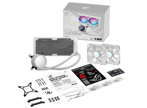 WATER COOLER ASUS ROG RYUO III 240 ARGB WHITE